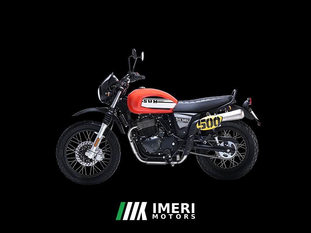 SHINERAY SIXDAYS 500 - мотоцикл из Китая