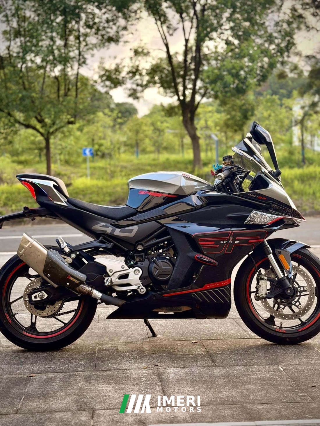 CFMOTO 450SR - мотоцикл из Китая