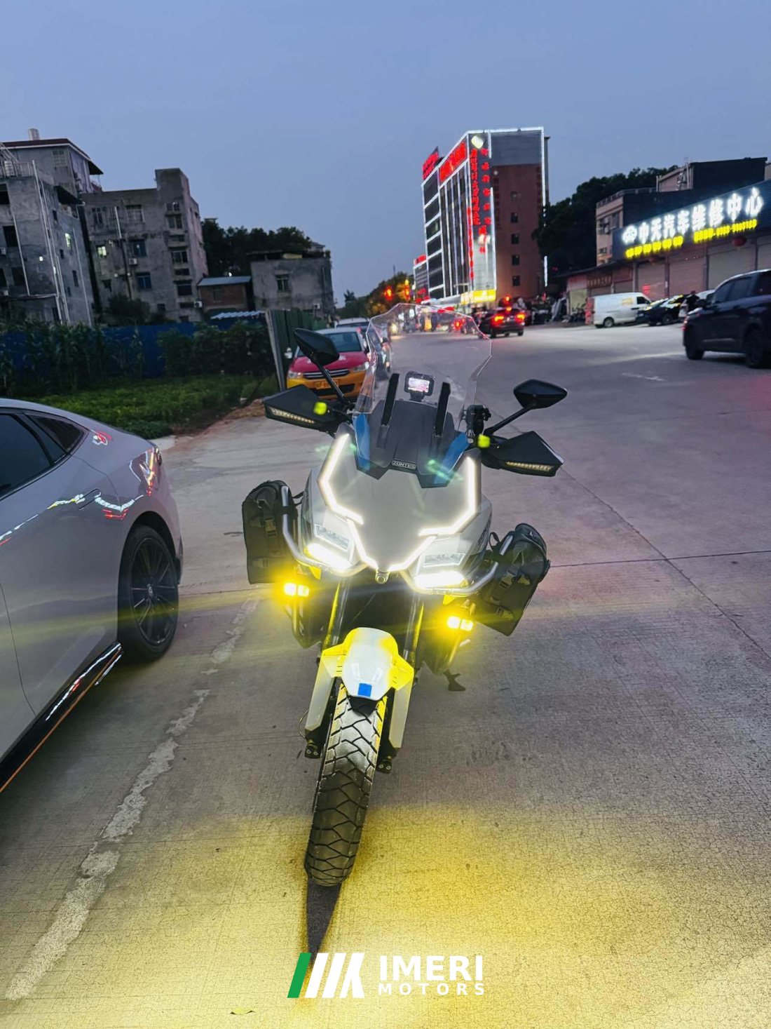 Zontes 703F 700 cc - мотоцикл из Китая