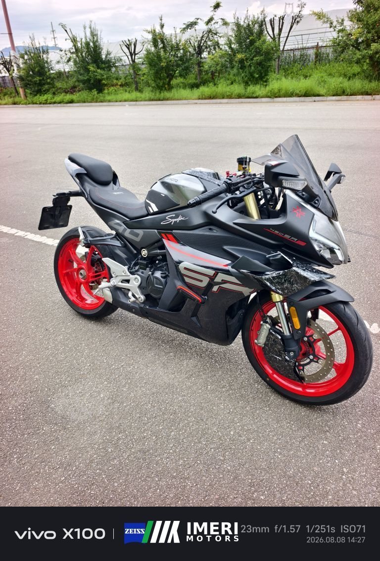 CFMOTO 450SR - мотоцикл из Китая