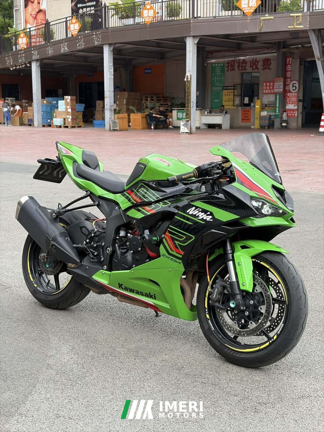 Kawasaki Ninja ZX-6R 650 cc - мотоцикл из Китая