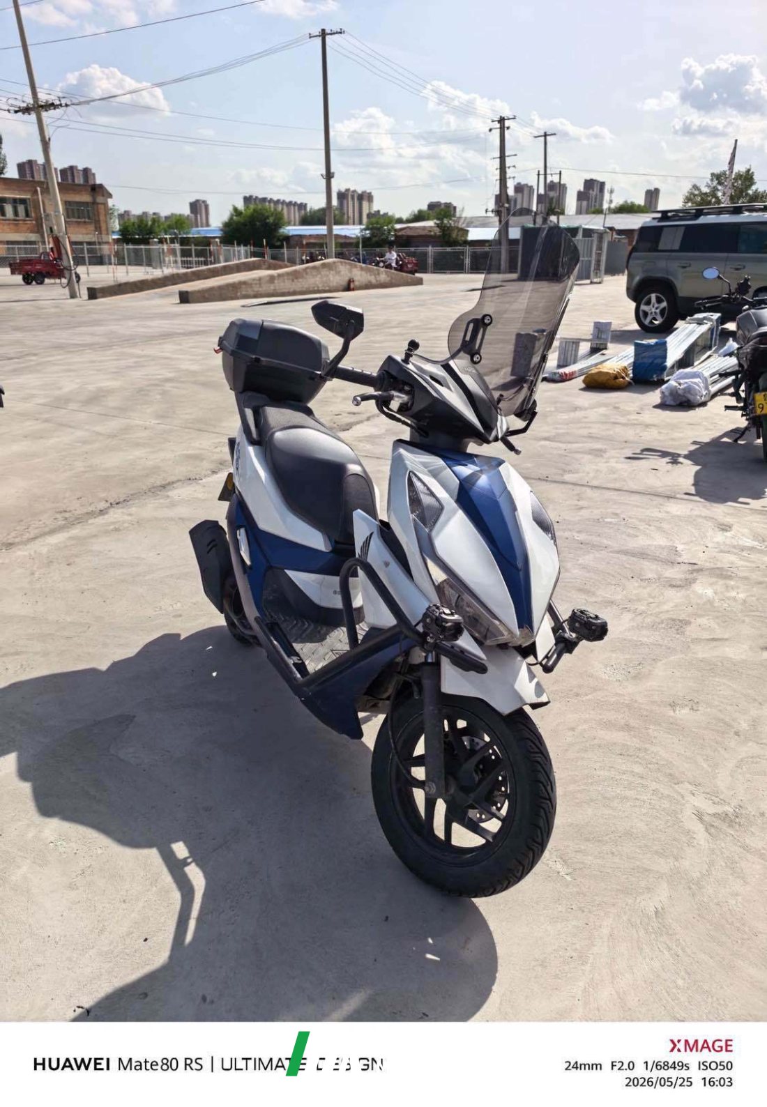 Wuyang Honda NX125 - мотоцикл из Китая