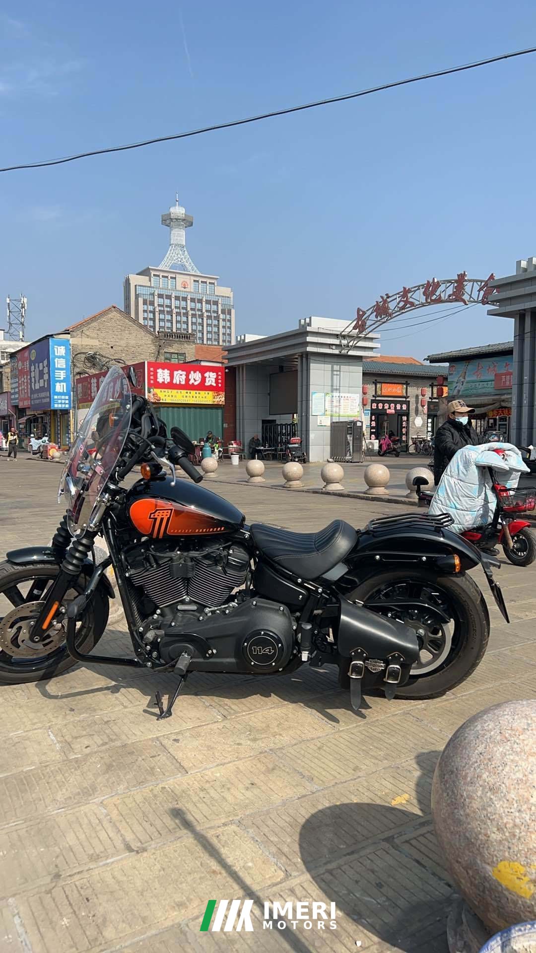 Harley-Davidson Street Bull Street Bob 1870 cc - мотоцикл из Китая