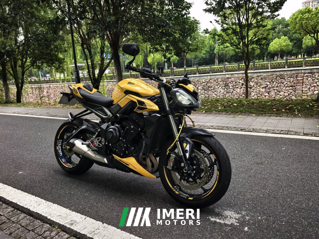 Triumph Street Triple 765 - мотоцикл из Китая
