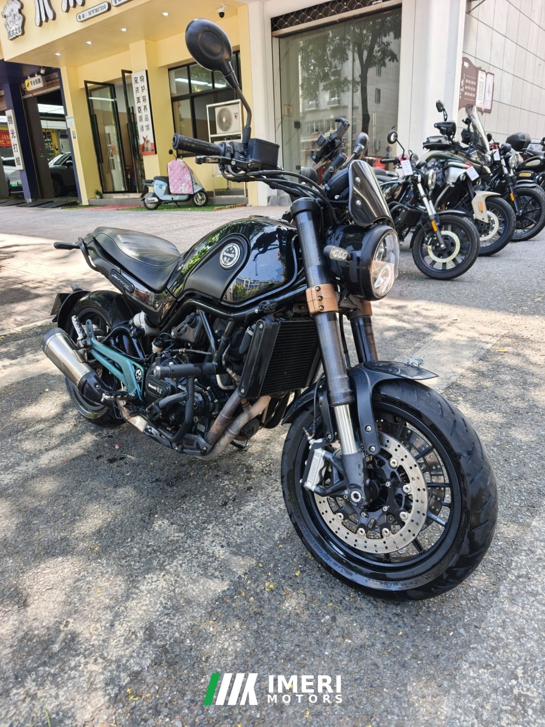 Benelli Lion Cub Leoncino 500 - мотоцикл из Китая