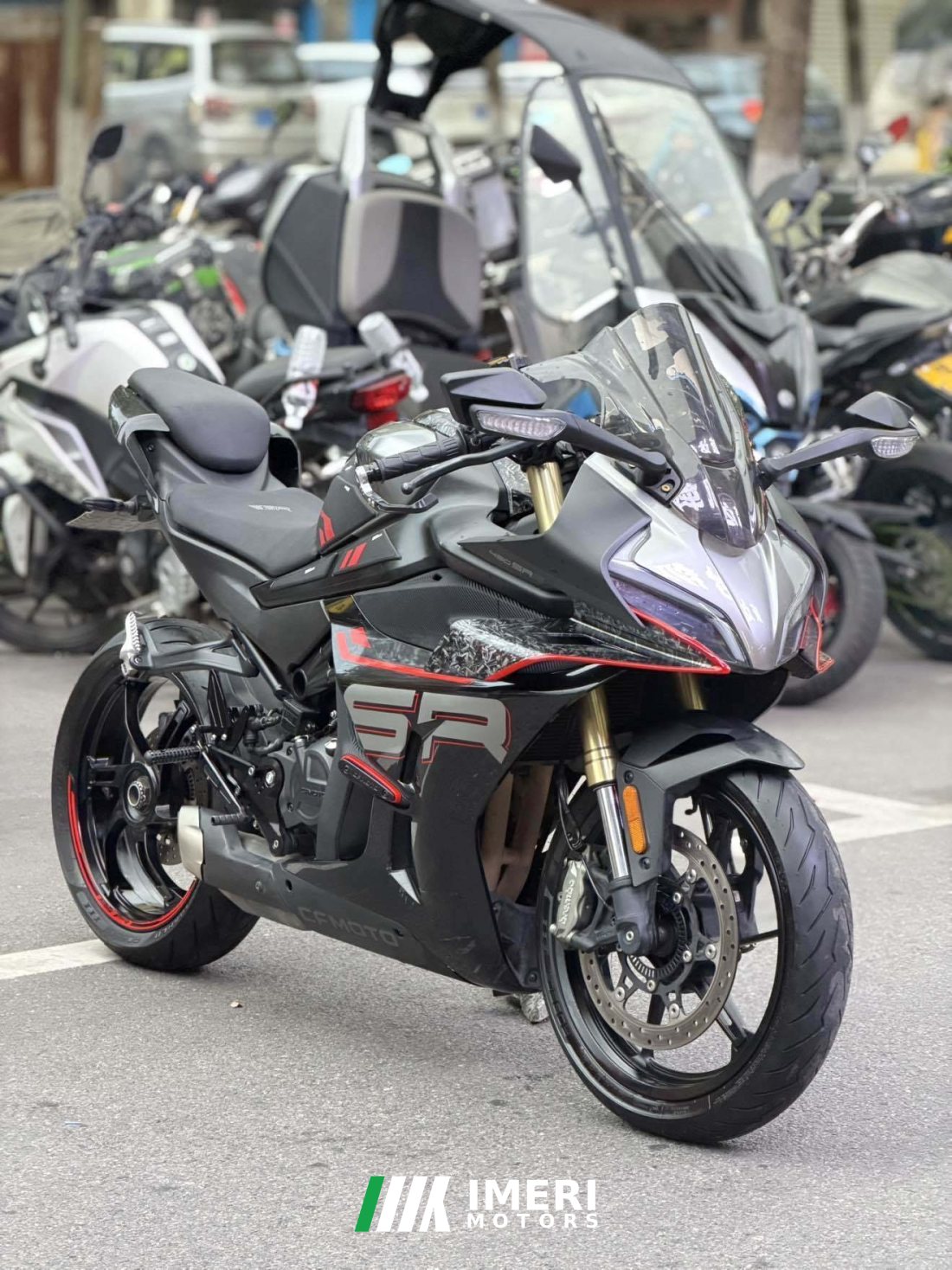 CFMOTO 450SR - мотоцикл из Китая