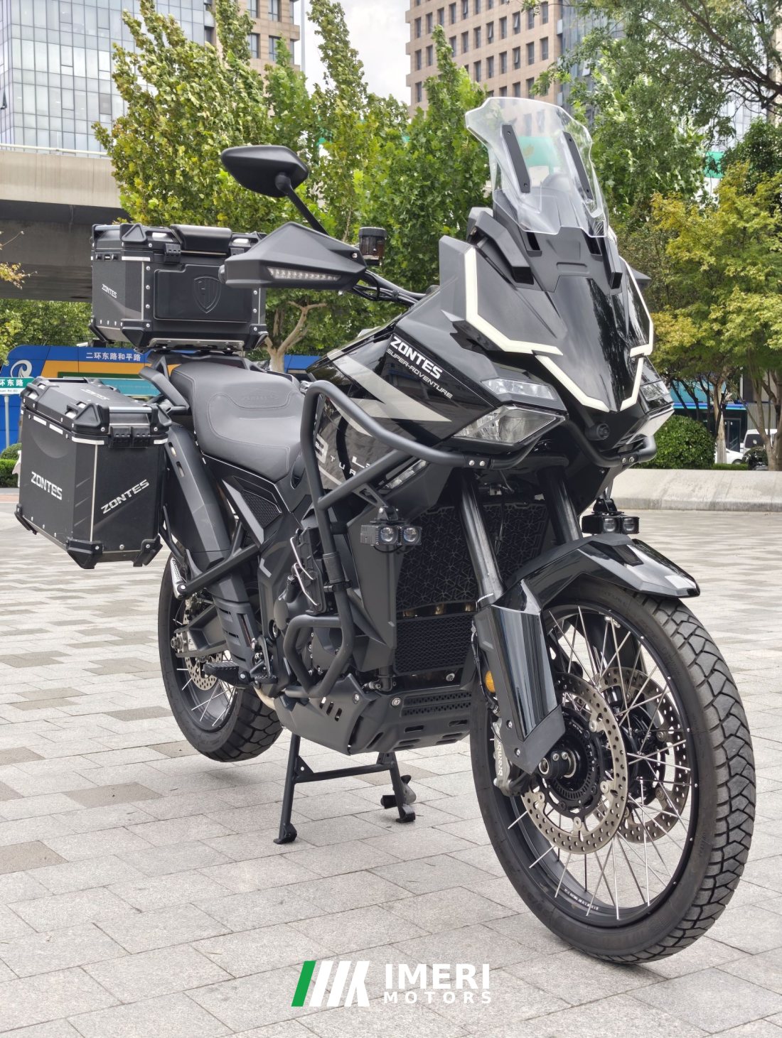 Zontes 703F 700 cc - мотоцикл из Китая