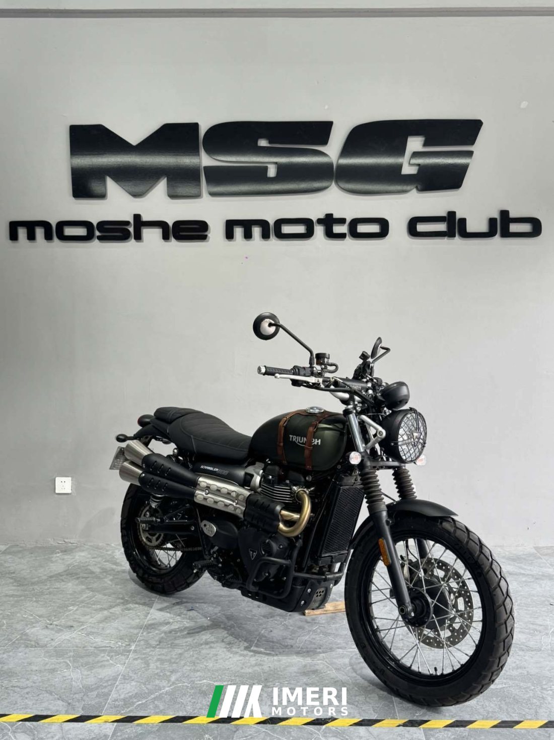 Triumph Scrambler 900 - мотоцикл из Китая