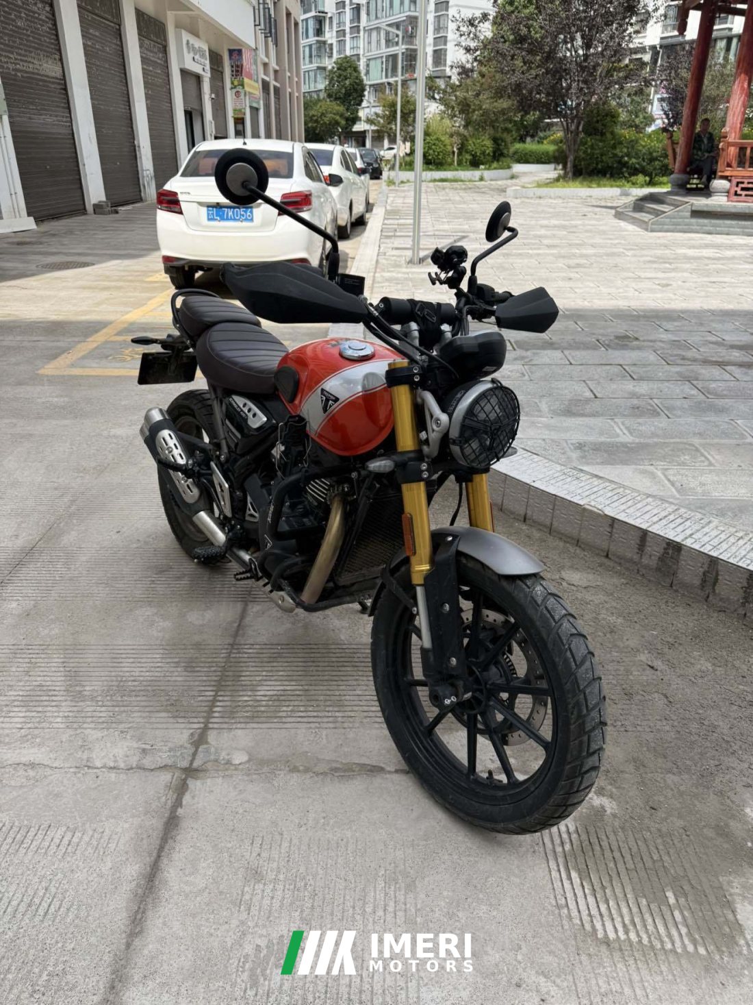 Triumph Scrambler 400 X - мотоцикл из Китая
