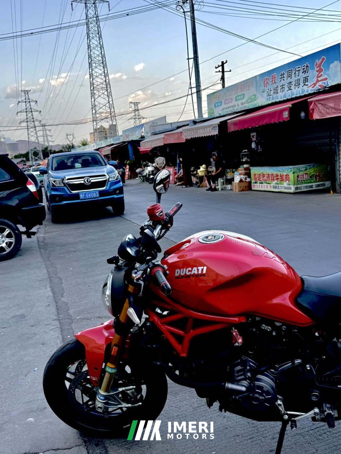 Ducati Monster 821 - мотоцикл из Китая