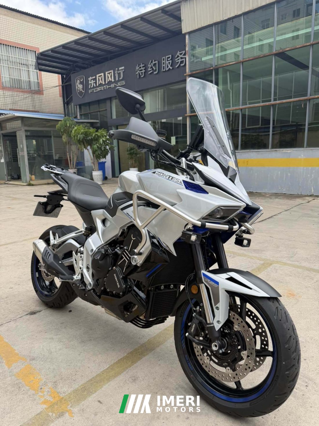 Zontes 703T 700 cc - мотоцикл из Китая