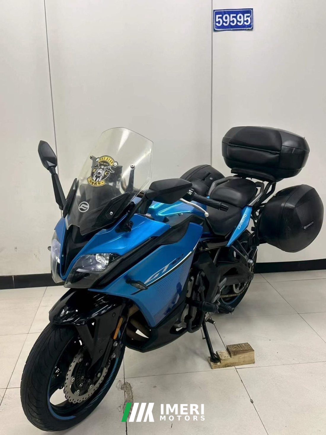 CFMOTO 400GT - мотоцикл из Китая