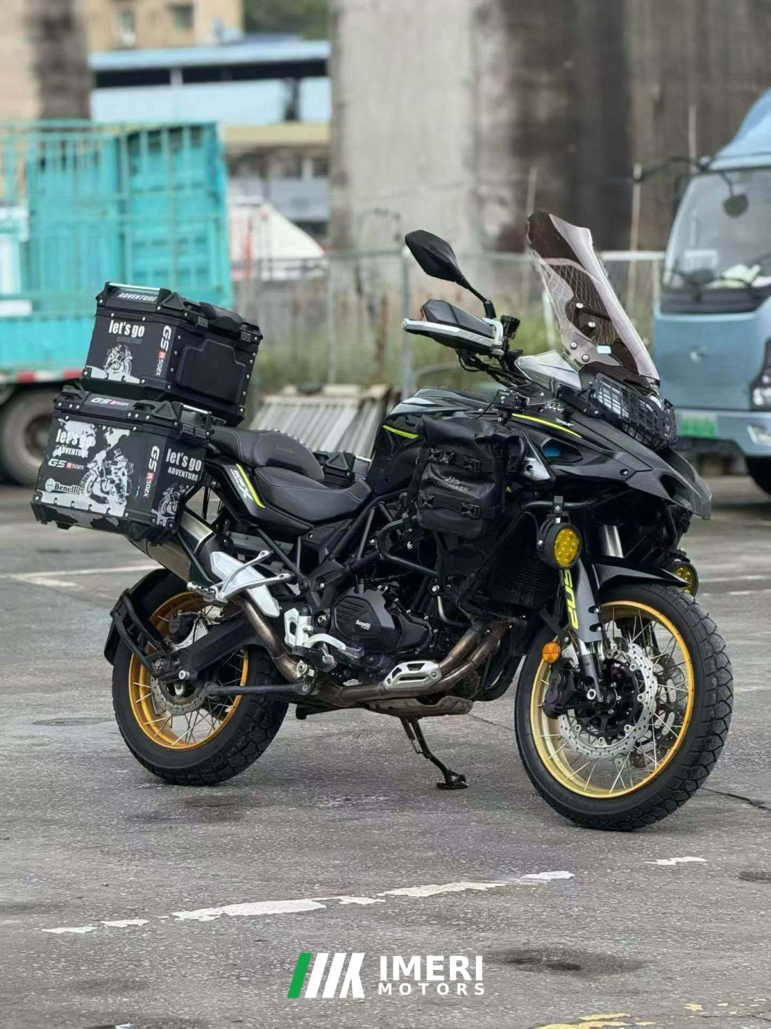 Benelli Jinpeng TRK502 500 cc - мотоцикл из Китая