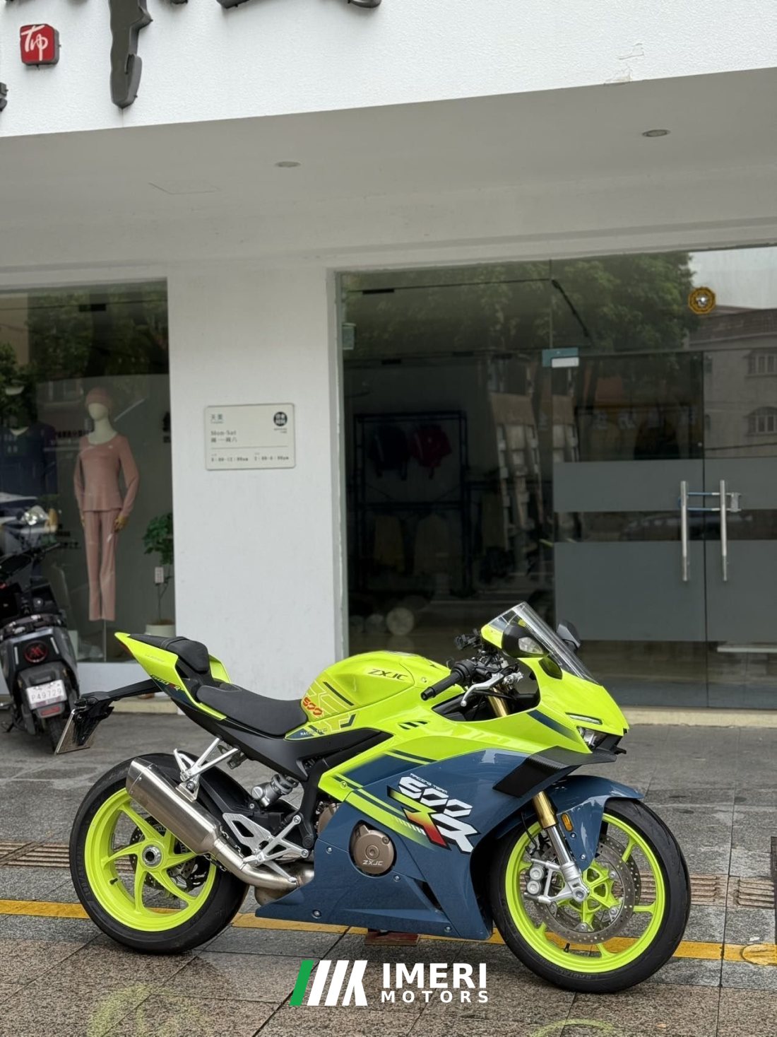 Zhangxue Motorcycles 500RR - мотоцикл из Китая