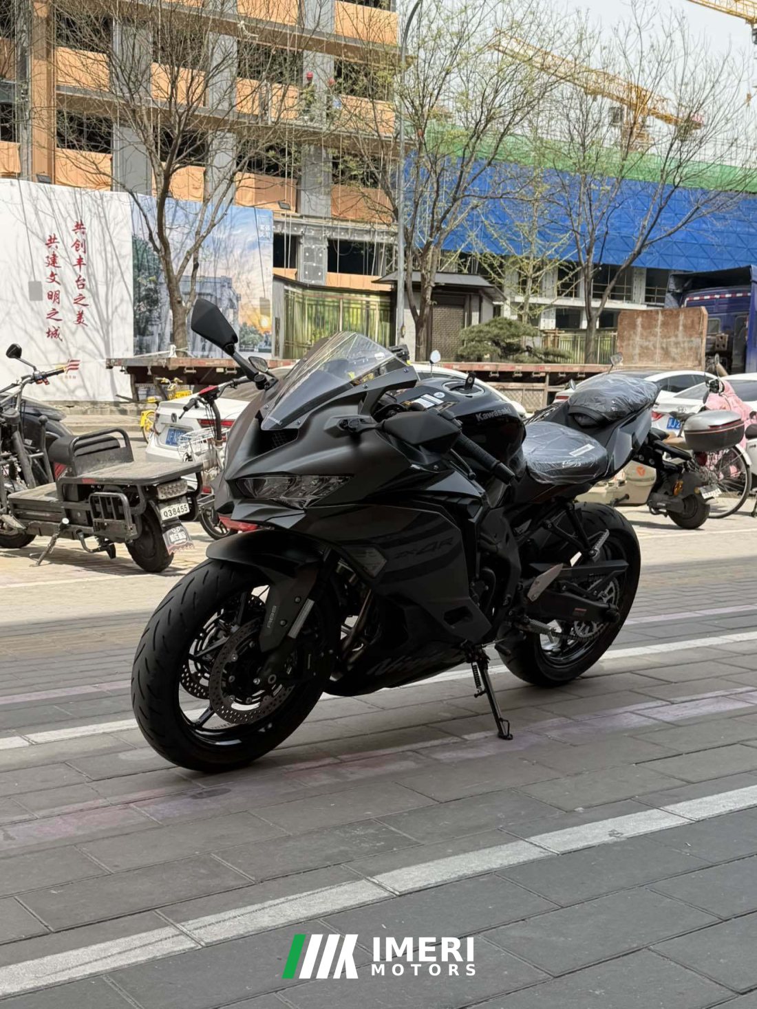 Kawasaki ZX-4R 400 cc - мотоцикл из Китая