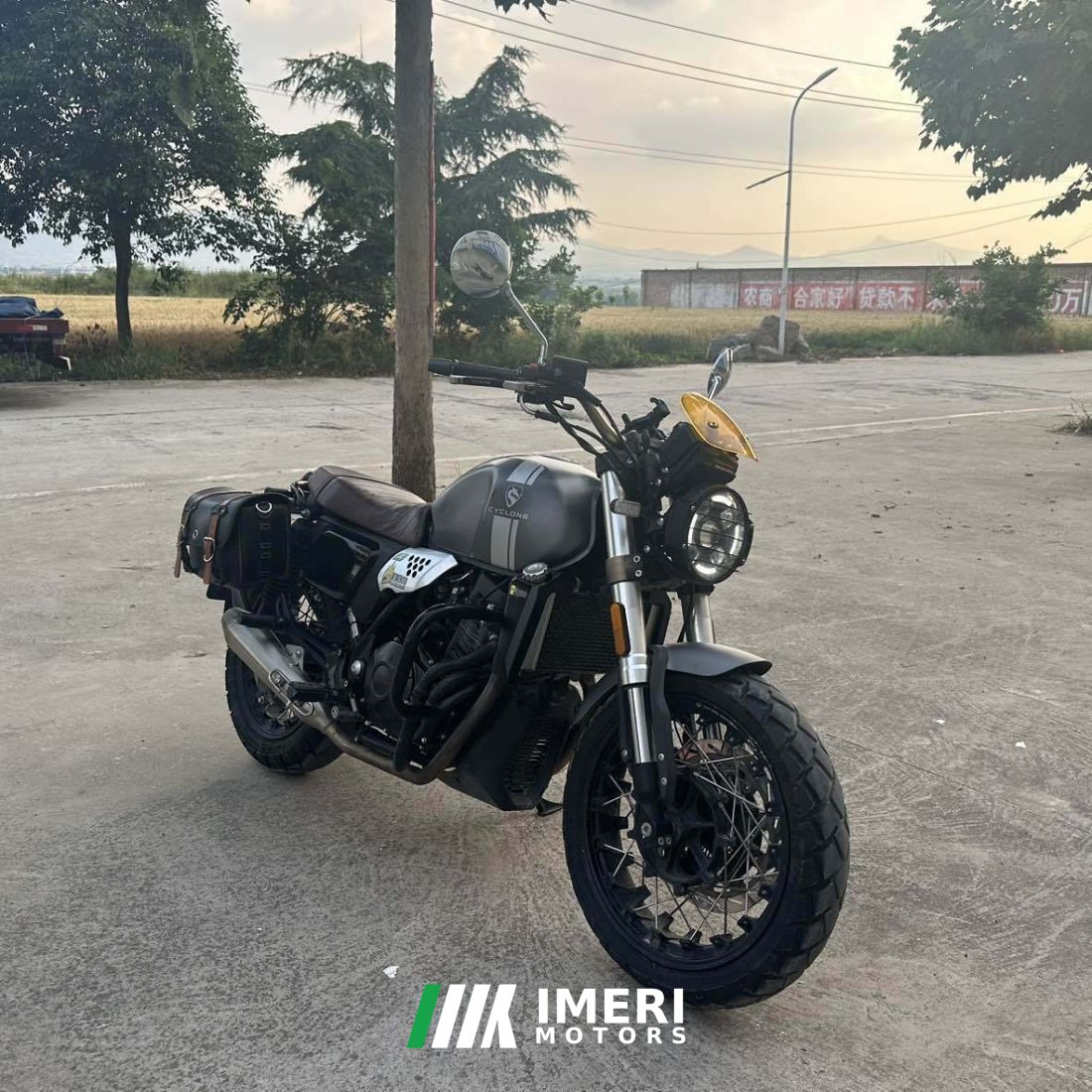 Cyclone RE3 380 cc - мотоцикл из Китая