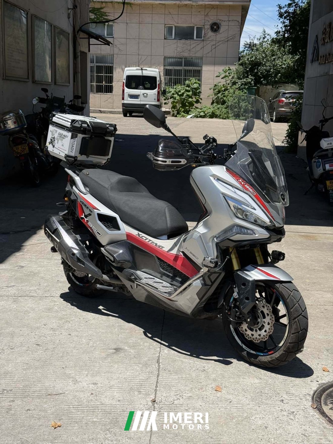 KYMCO Zongshen X350 - мотоцикл из Китая