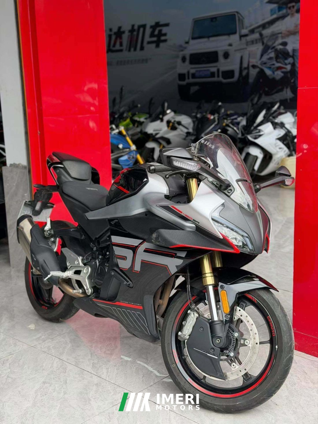CFMOTO 450SR - мотоцикл из Китая