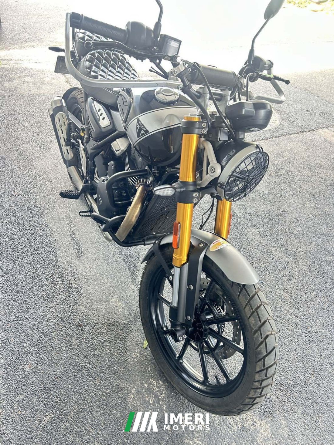 Triumph Scrambler 400 X - мотоцикл из Китая