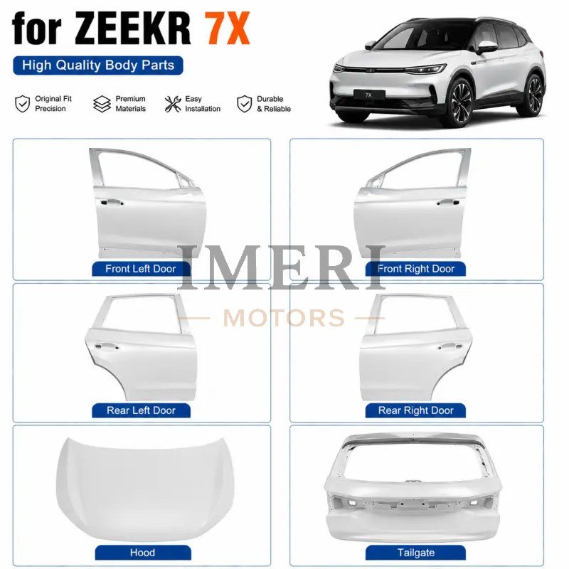 Full Body Panels - 4 Doors + Front Hood + Rear Tailgate - ZEEKR 7X