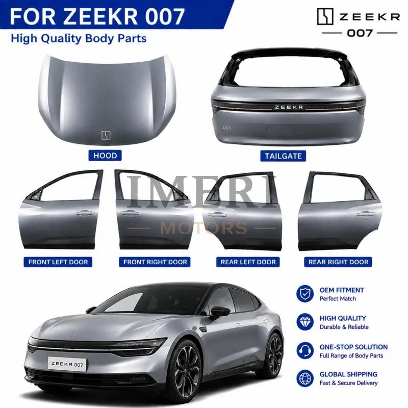 Full Body Panels - 4 Doors + Front Hood + Rear Tailgate - ZEEKR 007