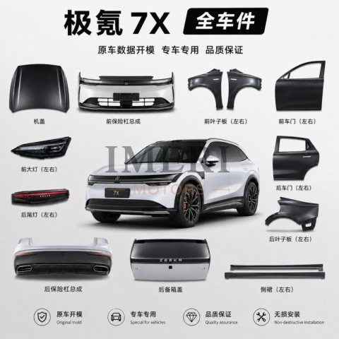 Запчасти для автомобилей ZEEKR 7X - Оптовый поставщик