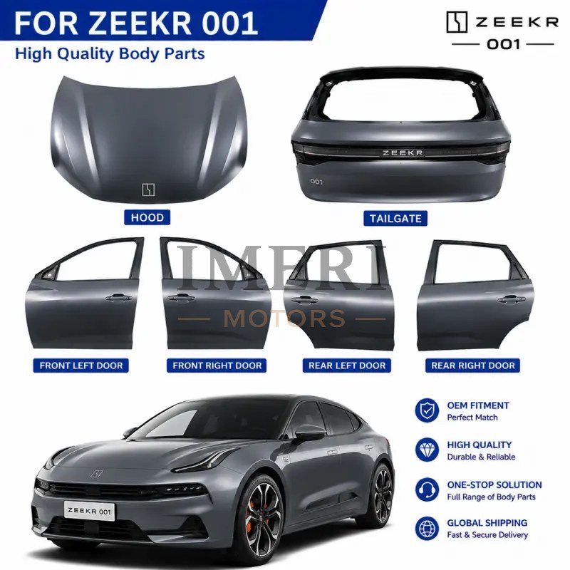 Full Body Panels - 4 Doors + Front Hood + Rear Tailgate - ZEEKR 001