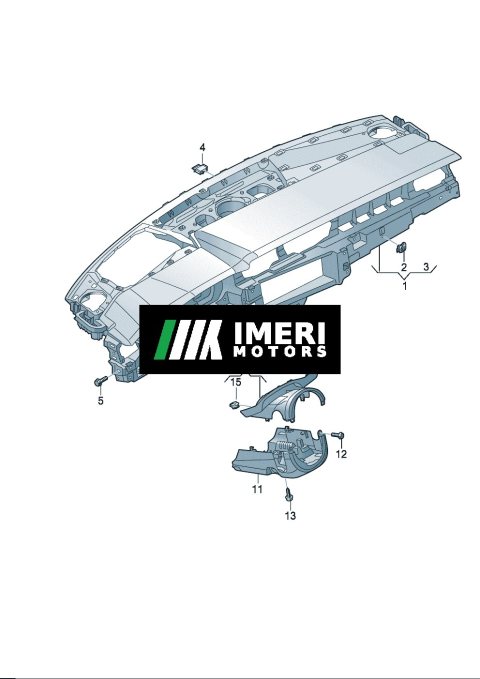 4KG857001 Dashboard Audi A7L