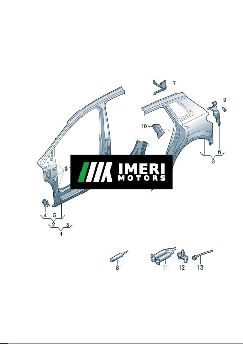 Side panel frame