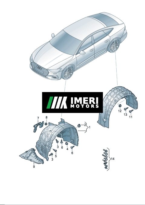 Inner fender