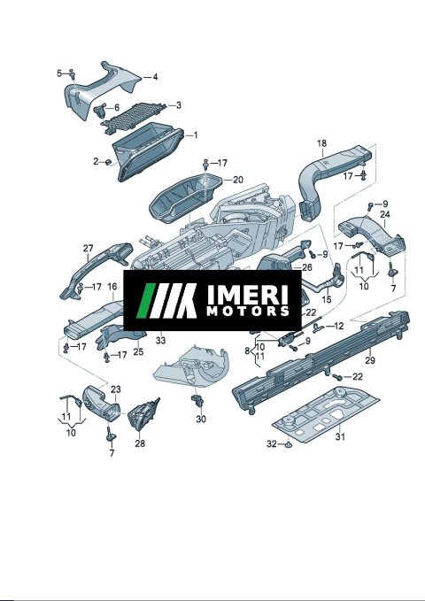 4KG819904A Intake pipe Audi A7L
