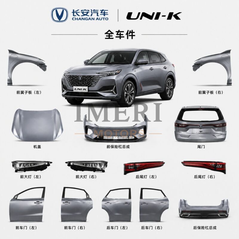 Changan UNI-K Full Car Parts - Wholesale Supplier - Changan