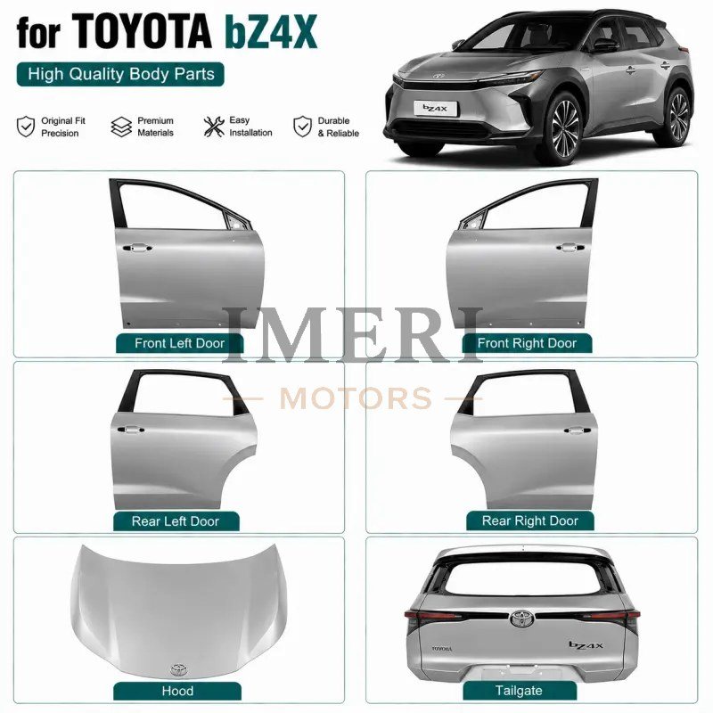 Full Body Panels - 4 Doors + Front Hood + Rear Tailgate - Toyota bZ4X