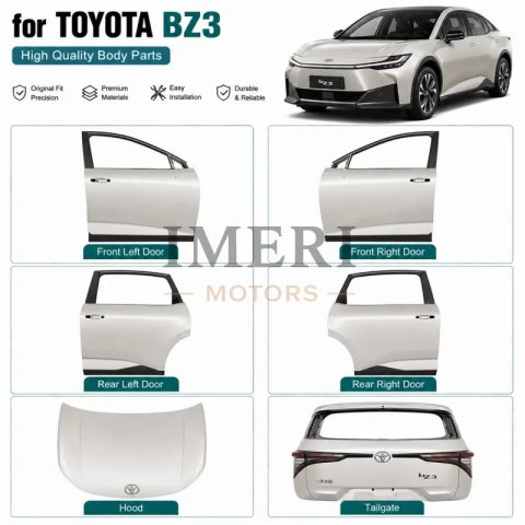 Full Body Panels - 4 Doors + Front Hood + Rear Tailgate Toyota bZ3