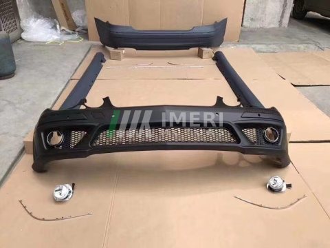 Mercedes-Benz W211 modified front and rear surrounds Mercedes modification