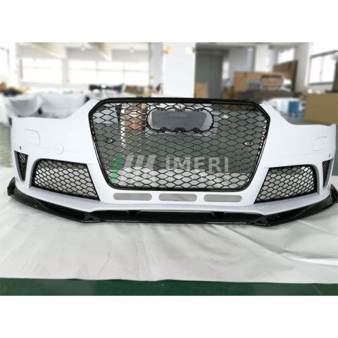 Auto parts Audi A4 B8 2013-2016 are upgraded to Rs4 with front bumper assembly Rs grille 2013 2014 2015 2016