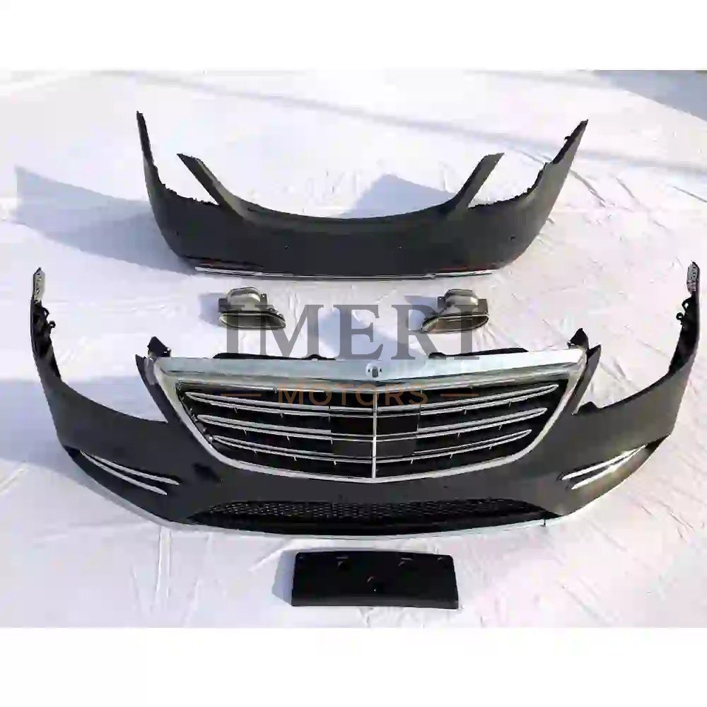 Low Distribution Upgrade High Distribution S450 Front and Rear Bumper Lights - Mercedes-Benz S-Class W222