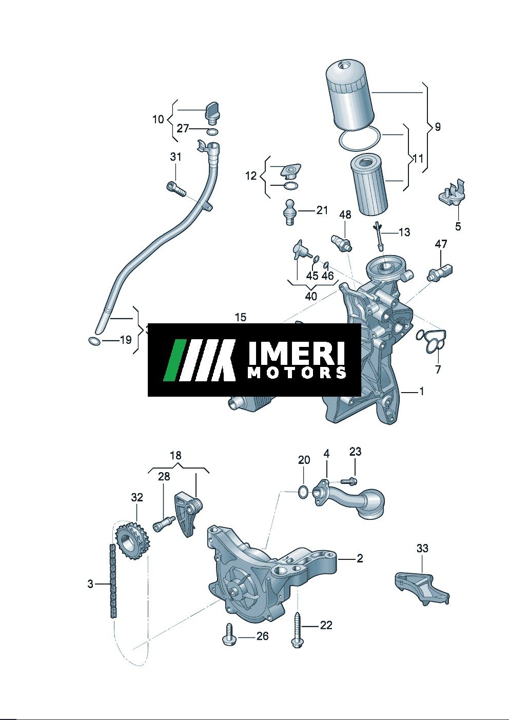 Oil Pump - Audi A7L