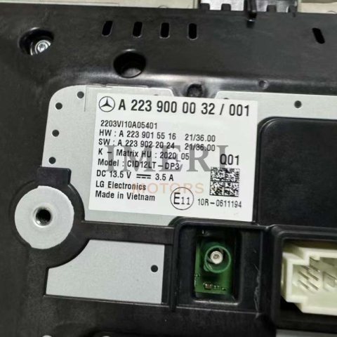 A2239000032 Display Screen Mercedes-Benz W223