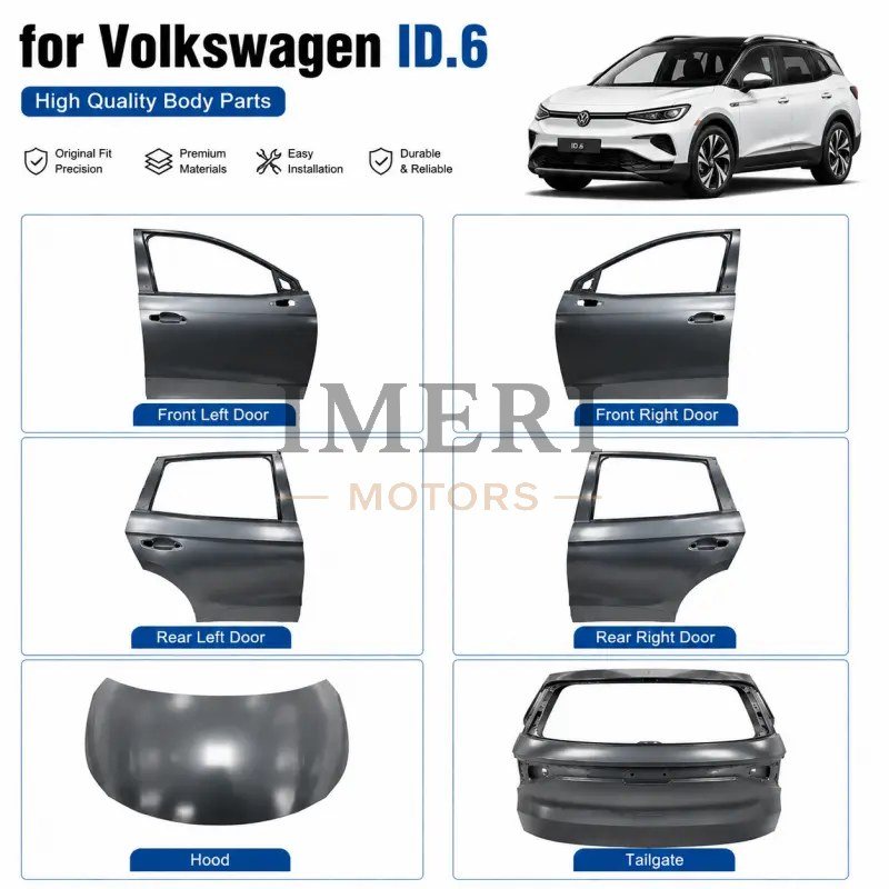 Full Body Panels - 4 Doors + Front Hood + Rear Tailgate - Volkswagen ID.6