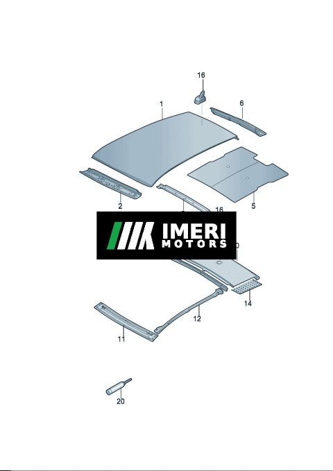 10D817123-Roof Frame