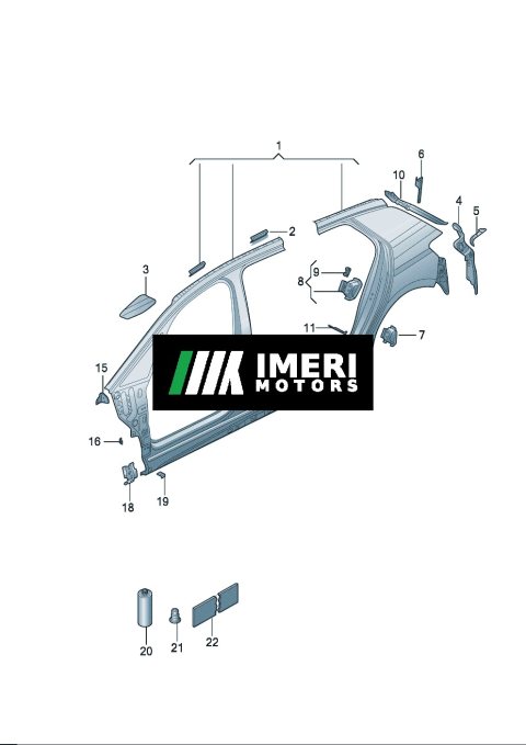10D809405-Inner Side Panel