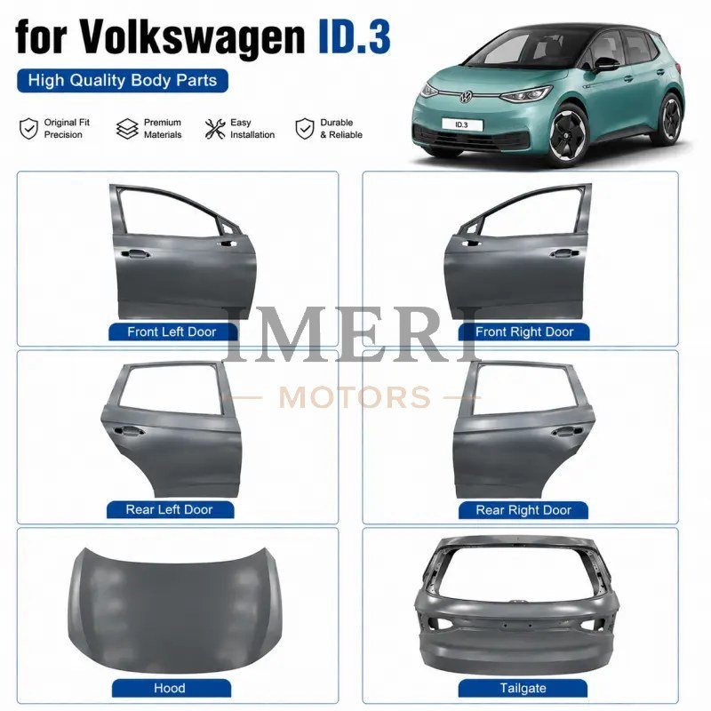 Full Body Panels - 4 Doors + Front Hood + Rear Tailgate - Volkswagen ID.3