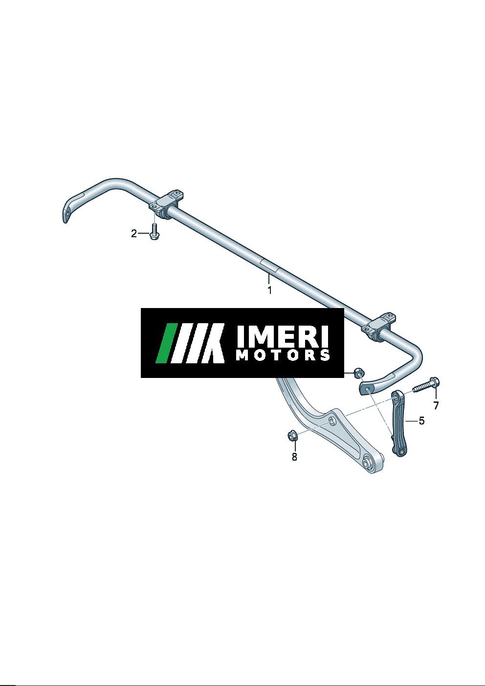 1EA511305H-Stabilizer Bar - Volkswagen ID.3