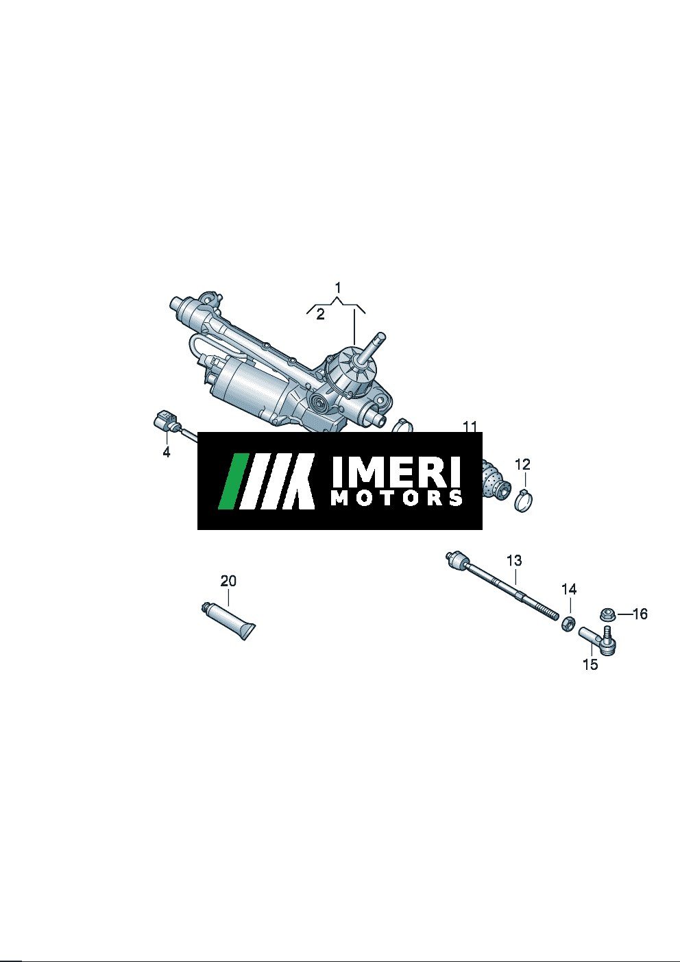 Steering Gear - Volkswagen ID.3