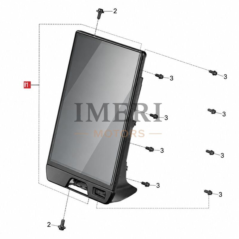 Display Unit Assembly - Honda NS1