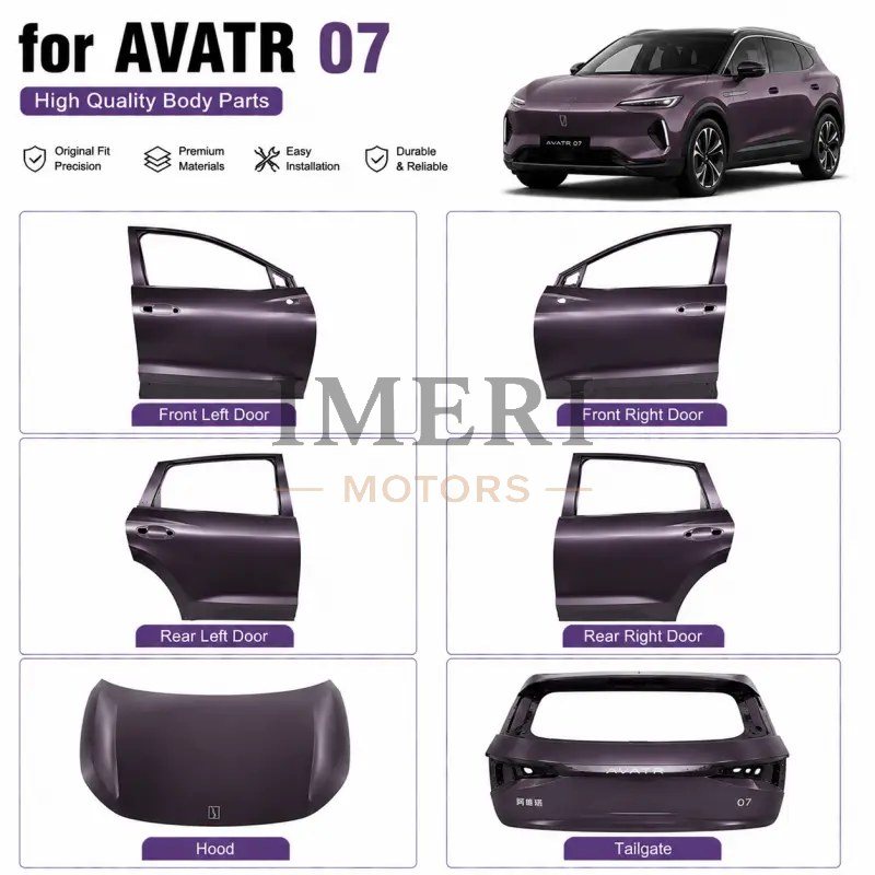 Full Body Panels - 4 Doors + Front Hood + Rear Tailgate - AVATR 07