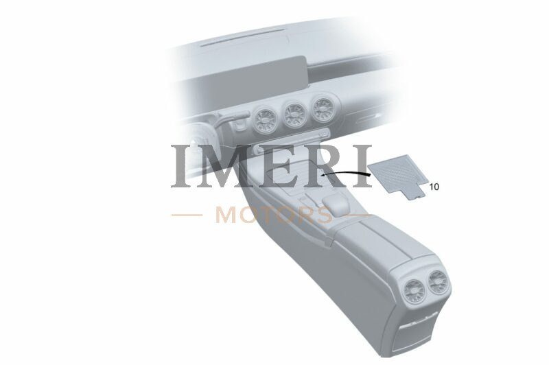 Mobile Phone Inductive Charging Tray - Mercedes-Benz EQA 260