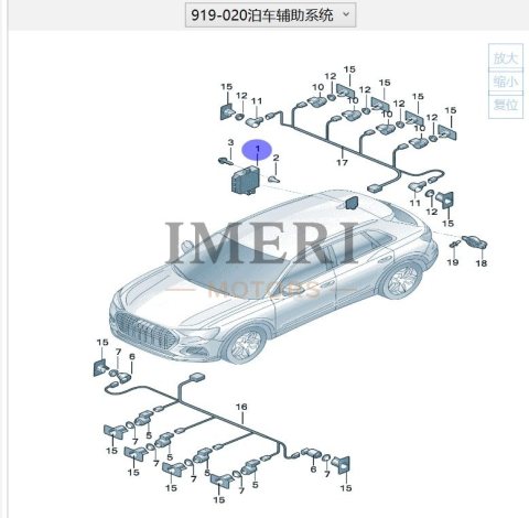 Parking System Control Unit
