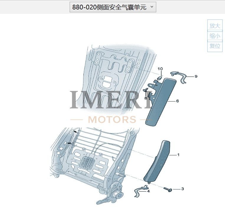 Side Airbag Unit - Audi Q6